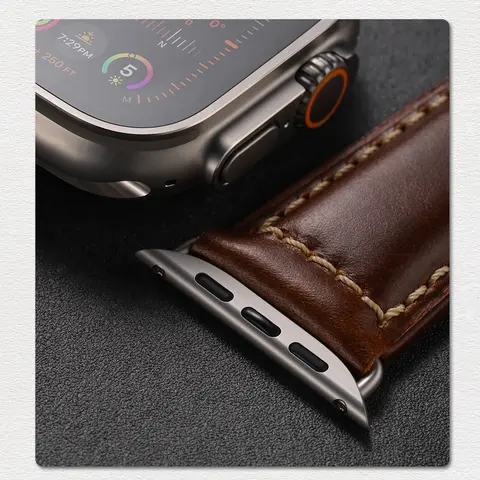 Toppkvalitet, 2 st Apple Watch Ultra Bandadapter, för 49mm 45mm 44mm 41mm Apple Watch-armband med kontakt i rostfritt stål 8 best sales Apple Watch-armbandskontakt - №5