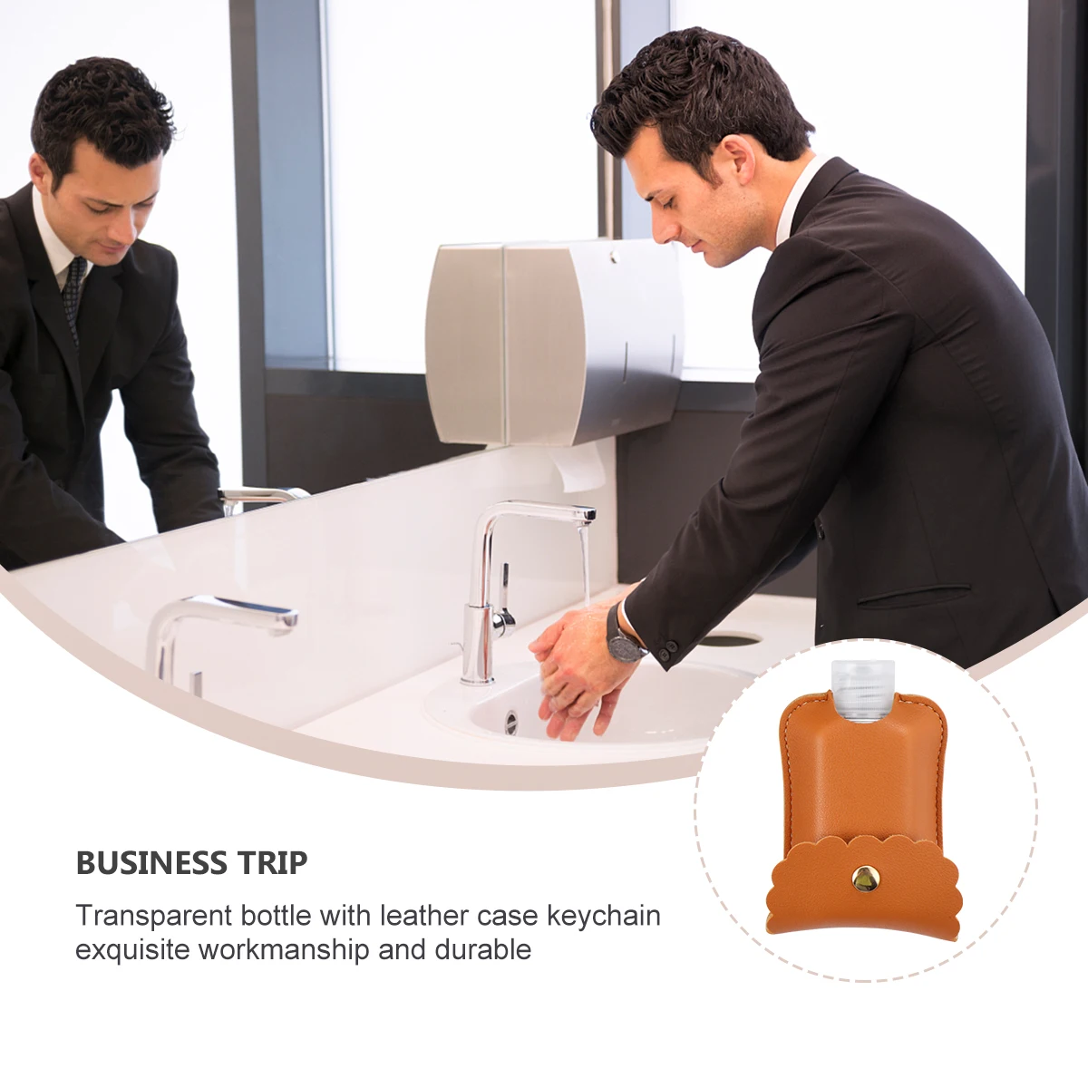 Bouteille de lavage des mains Portable, fluide de voyage pour enfant, rechargeable, vide, protection, conception en plastique
