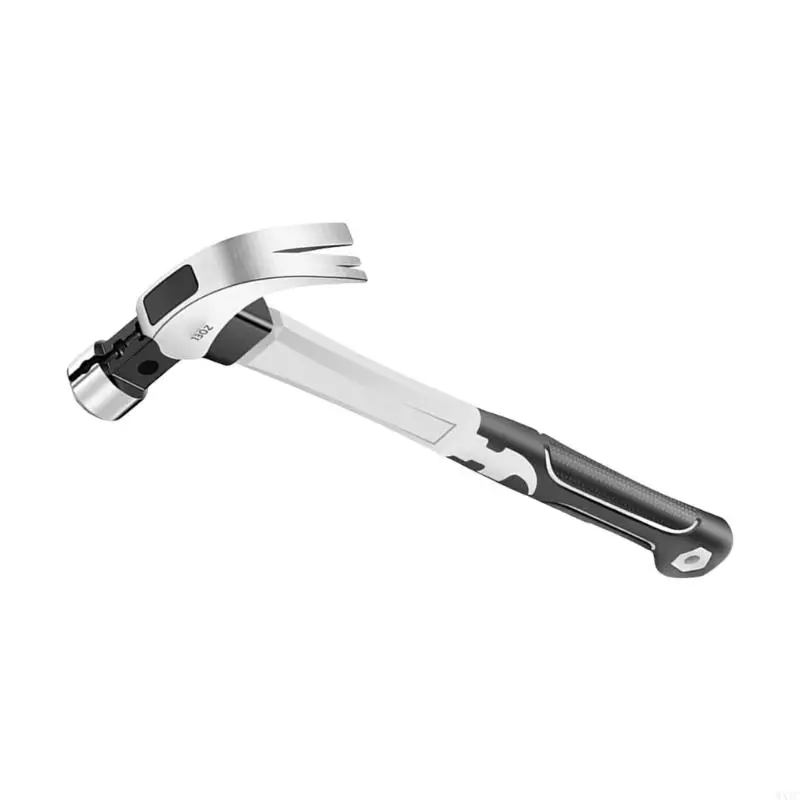 Martello da artiglio in acciaio multifunzione WXTC Pulter per unghie ergonomico in acciaio carbone