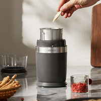 40ML Electric Coffee Grinder Household Cereals Nuts Spices Beans Flour Grinding Machine Portable Multifunction Kitchen Chopper