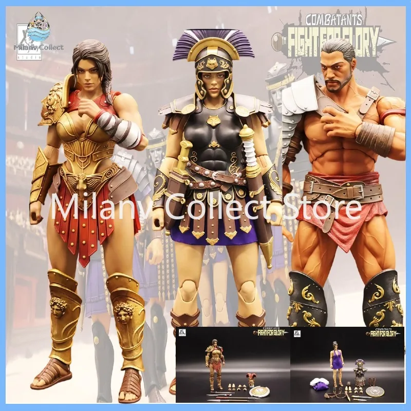 

[IN STOCK]XesRay Fight For Glory 1/12 Action Figure Combatants Wave 6 Cassia Berenice Medocus the Thracian Anime Model Toy