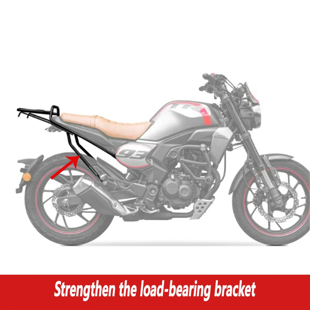 enhanced tailstock For 2019-2021 Honda CB190TR CBF190TR 93 Edition luggage rack modified rack rear trunk rack backrest