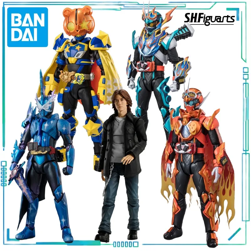 

BANDAI Genuine S. H. Figuarts Series Kamen Rider Limited Edition Qianqiao，PunkJack，Gotchard Movable Model Exquisite Model