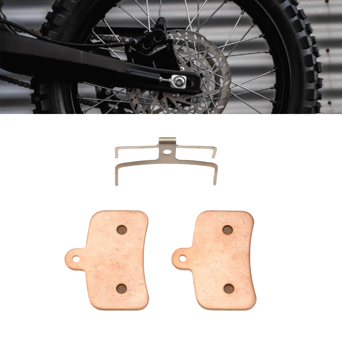 Electric off-road Motorcycles Accessories Front And After Brake Pads For Arctic Leopard Cloud Leopard Pro S