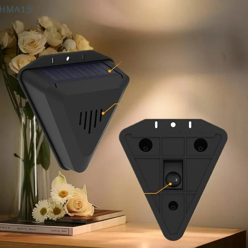 

Outdoor Solar Bird Repeller, Animal Deterrent with 13 Varied Sound Replays, Alert Alarm