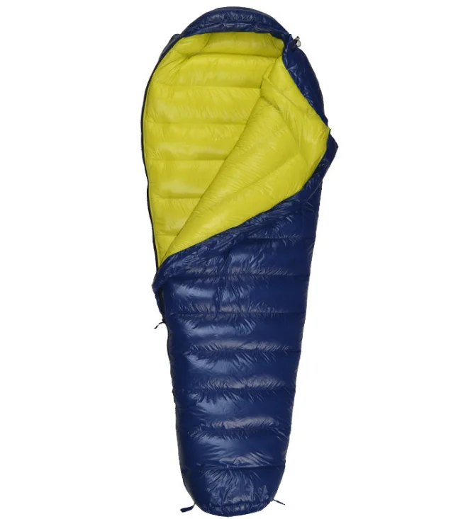 

Outdoor Camping Goose down ultra lightweight portable compact mummy sleeping bag