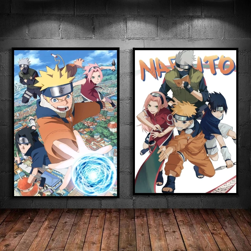 

Naruto Canvas Posters Decorative Cuadros Best Gift Christmas Gifts Prints and Prints Comics Pictures Decoration Paintings