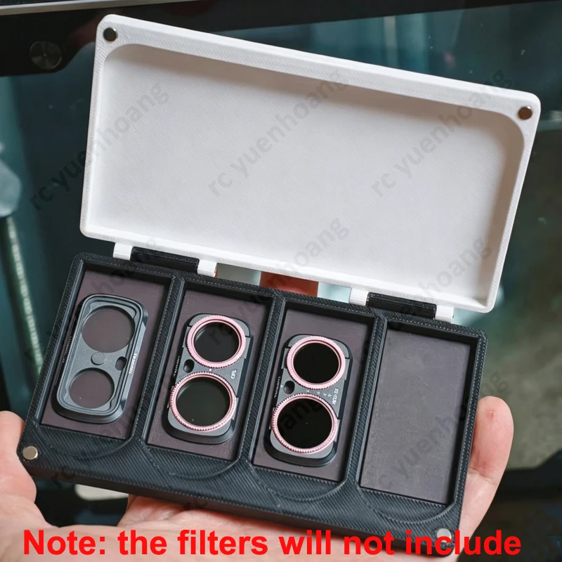 1PCS For Insta360 Luna Ultra Camera Filters Magnetic Storage Case 4-Slot/6-Slot Organizer Box Portable Protective Accessories - view 5