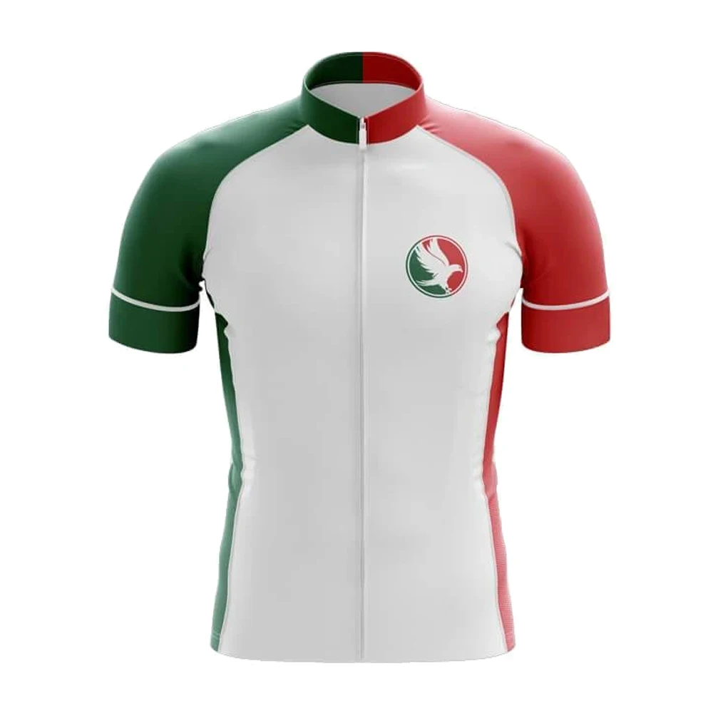 Mexico Men\'s Cycling Jersey Breathable Quick-Drying Maillot Ciclismo Hombre Short Sleeve BIke Clothing Cycling Equipment