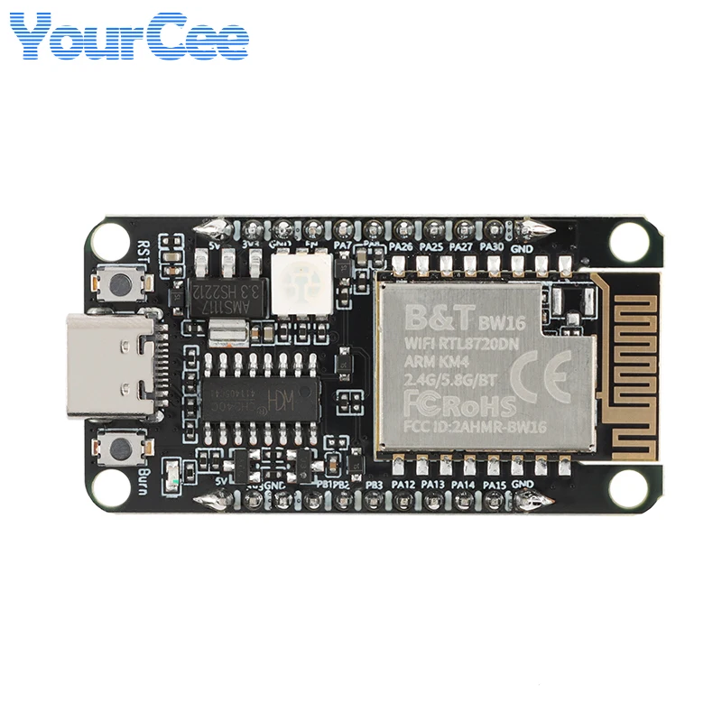 BW16 RTL8720DN BW14 RTL8710BX BW15 RTL8720CF BW18 Development Board Kit NodeMCU Dual-band BLE4.2 BLE 5.0 Wireless WIFI Module