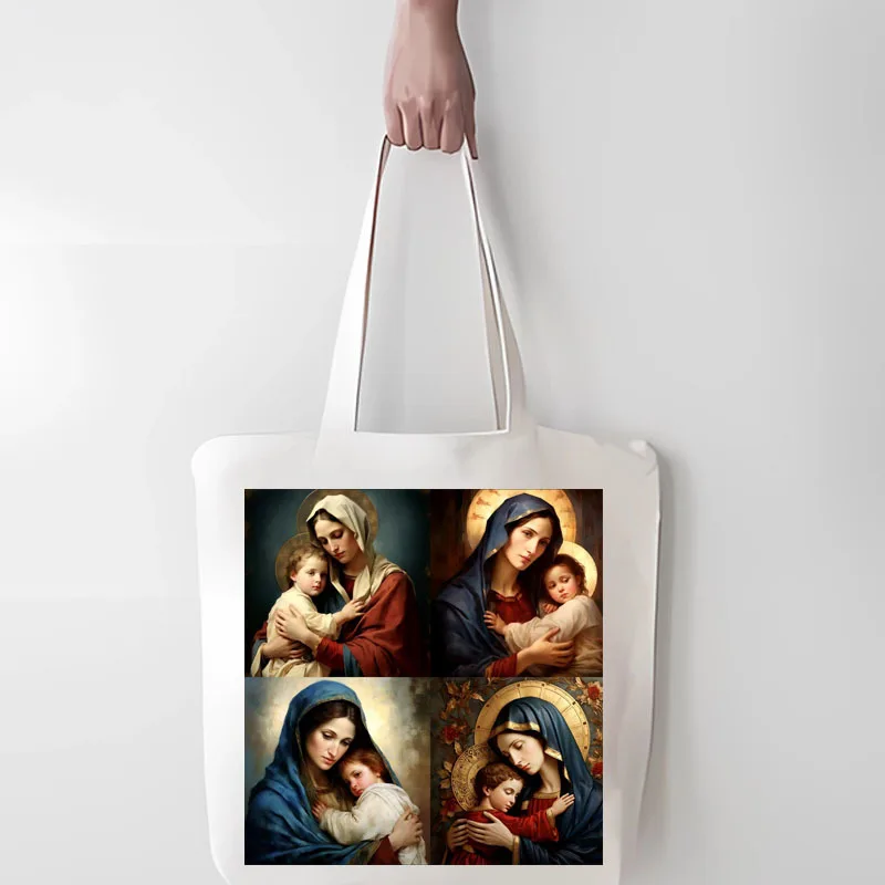 Christian Mary of Virgin Thermo Heat Transfer Sticker On Clothes Guadalupe Christian Washable Print-On T-Shirt Iron On Patches