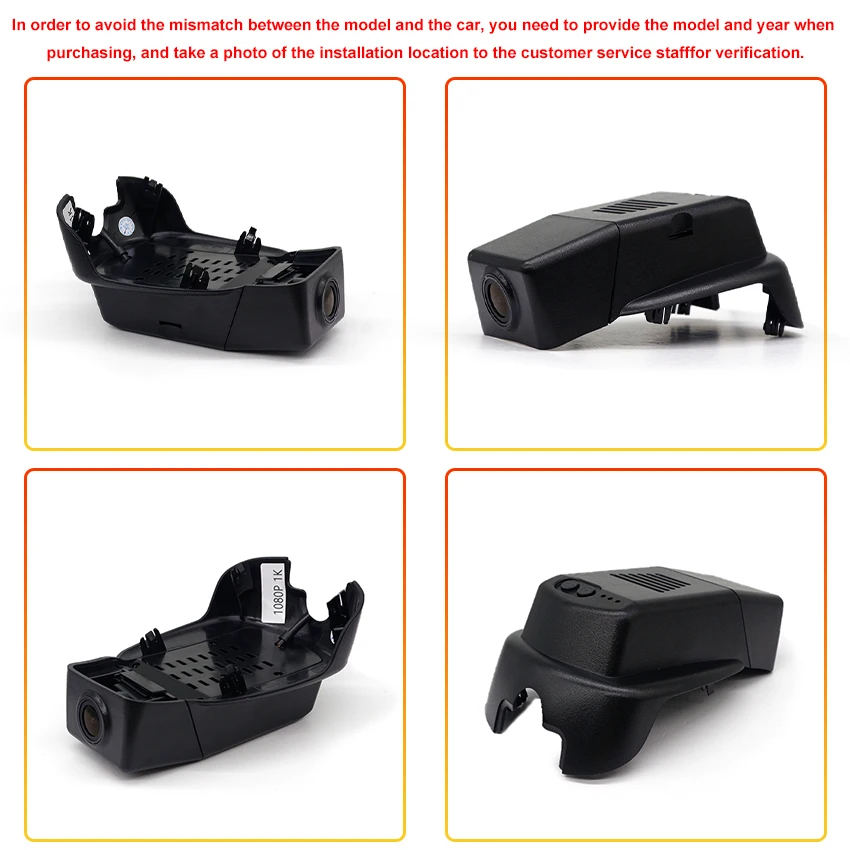 4K 2160P Plug and play Car DVR Wifi Dash Cam Camera Video Recorder Original For Volvo S90 V90 XC60 2017 2018 2019 2020 2021 - view 4