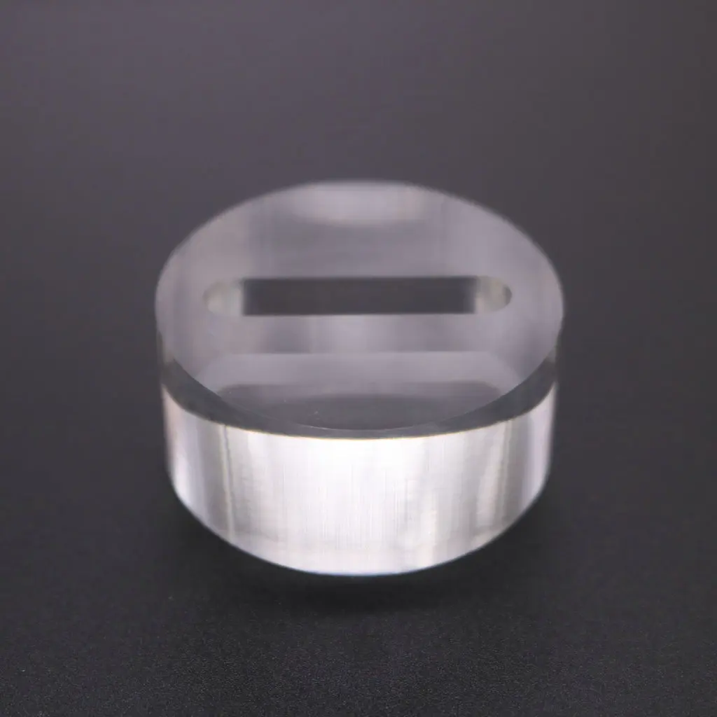 

Acrylic Cylindrical Hexagonal Ring Display Stand High Transparency Jewelry Display Rack Counter Accessories