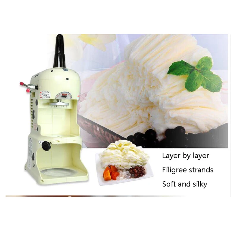 Shaved Ice Machine Portable Crank Manual Ice Crusher for Home Kitchen Bar Ice Blenders Tools Multi-function