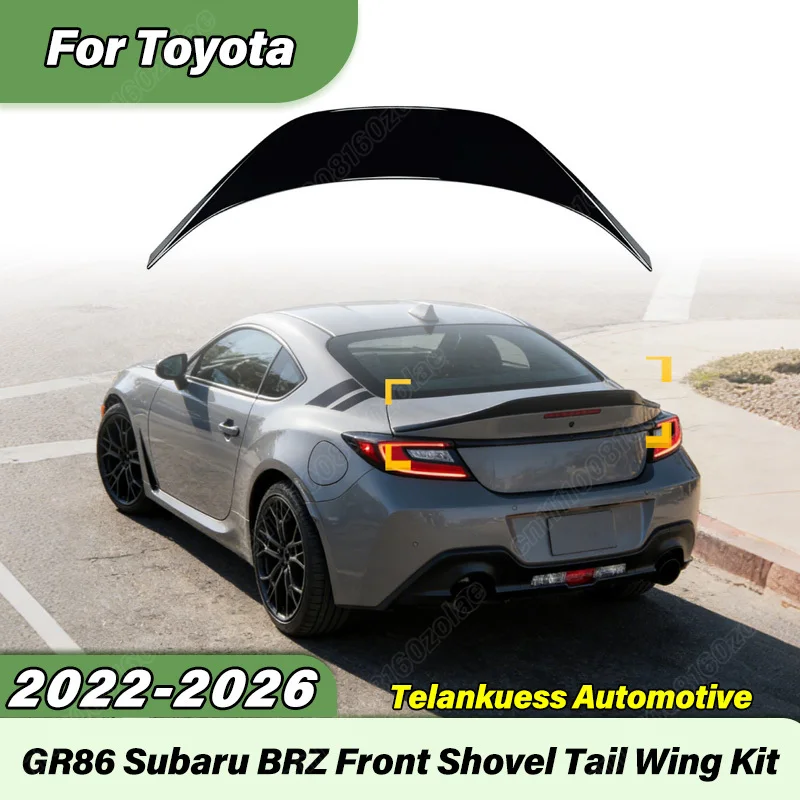 

For Subaru BRZ Toyota GR86 2022 2023 2024 2025 2026 Automobile Sports Racing Style Rear Trunk Spoiler Body Modification Kit