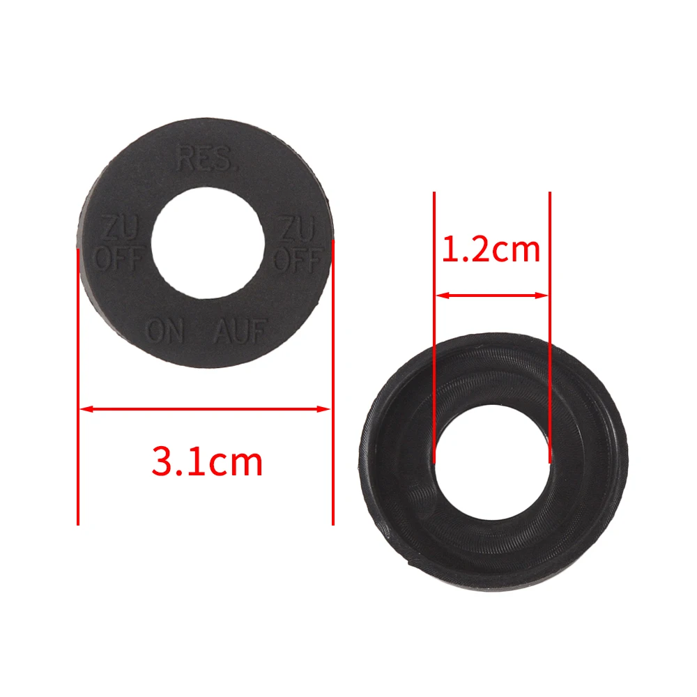 For BMW R Series R45 R60 R75 R80 90S R90 R100 1PC Fuel Tap Cap Rubber Motorcycle Oil tank valve switch Cover