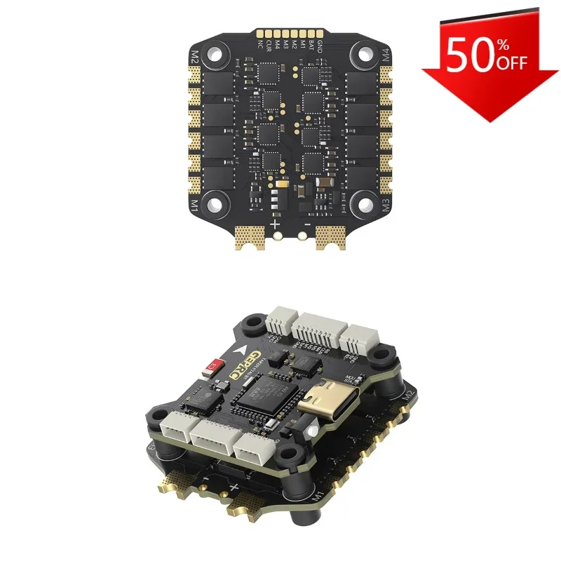 UniFly1pcs excellent TAKER F745 BT 8Bit 60A Stack 4IN1 ESC