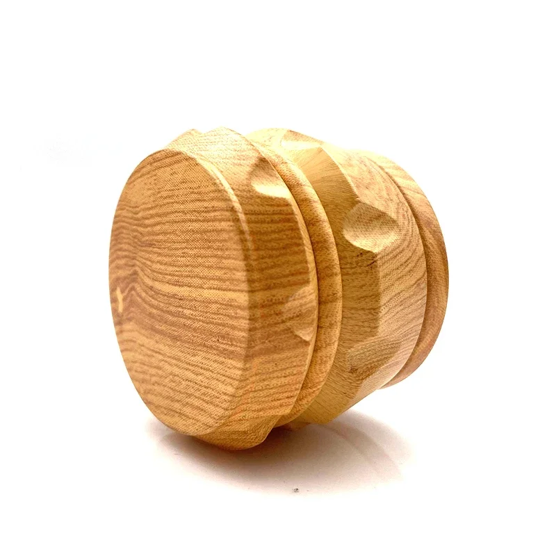 Resin-Wooden 4 Layers Herb Grinder Metal Machine 40mm Smoke Crusher Hand Muller Pollinator Smoking Tools