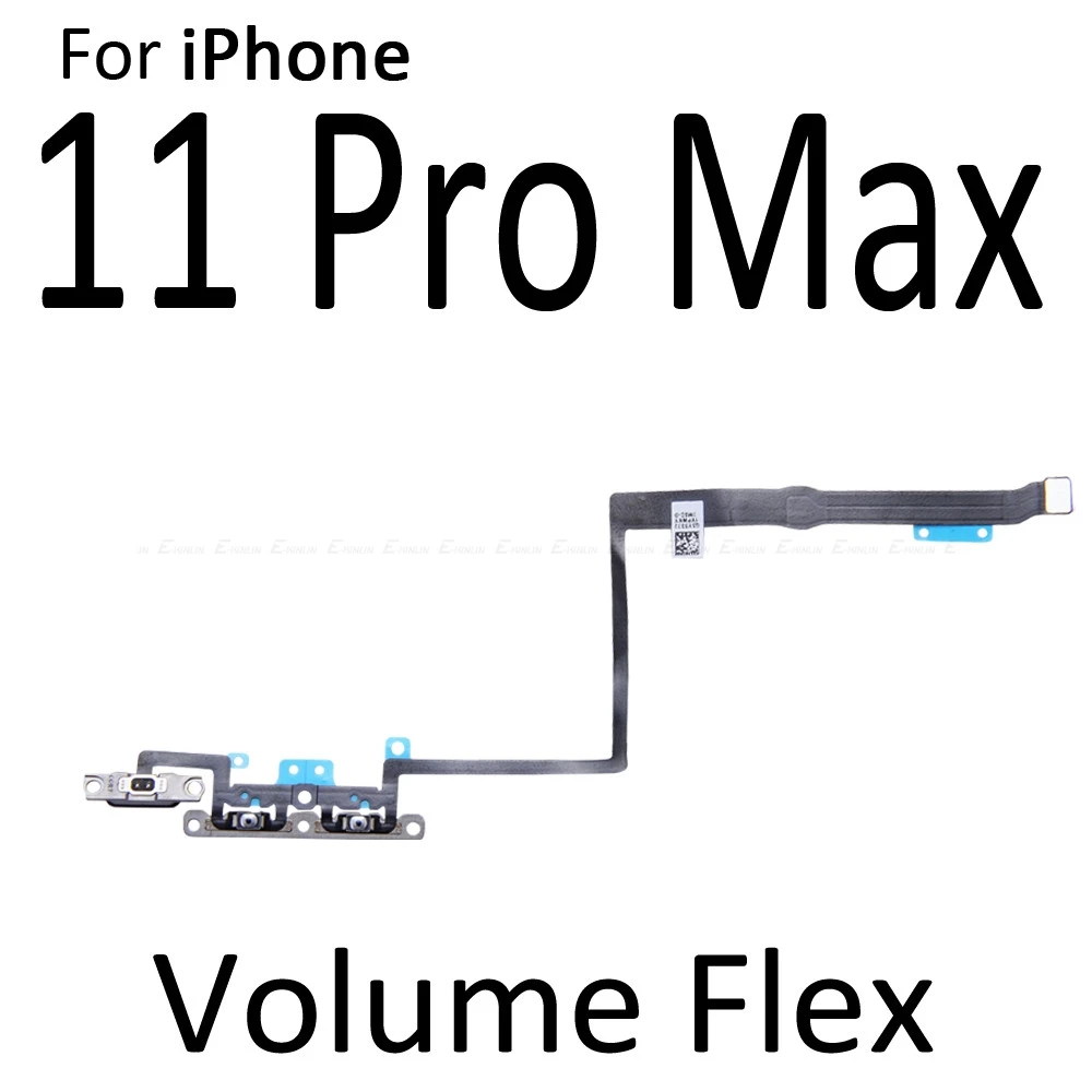 Volume Button Power Switch On Off Key Ribbon Flex Cable For iPhone 13 12 mini 12 11 Pro Max Replacement Parts