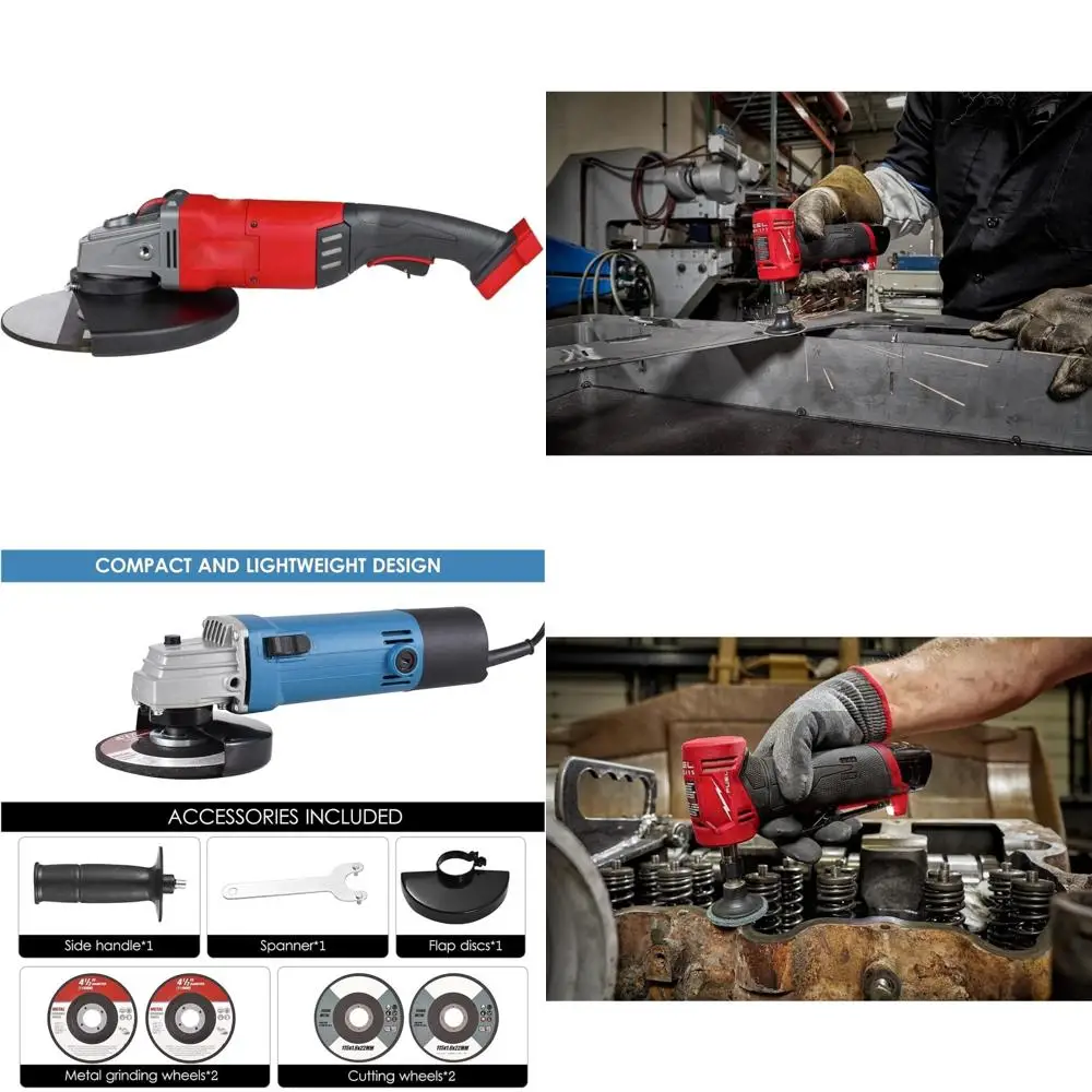 

7 дюймов. /9 дюймов. Большой угловой шлифовальный инструмент для тяжелой резки и шлифования с высокопроизводительной технологией топлива