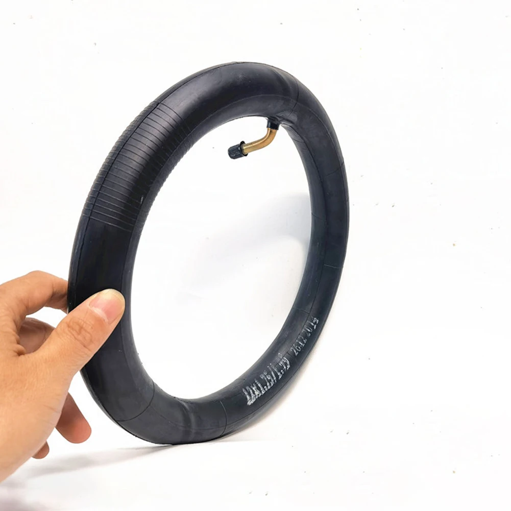 

12 Inch Electric Bike Inner Tube 12 1/2x1.75/1.95 Bent Valve Bicycle Inner Tube Butyl Rubber Ebike Tire Replace Accessories
