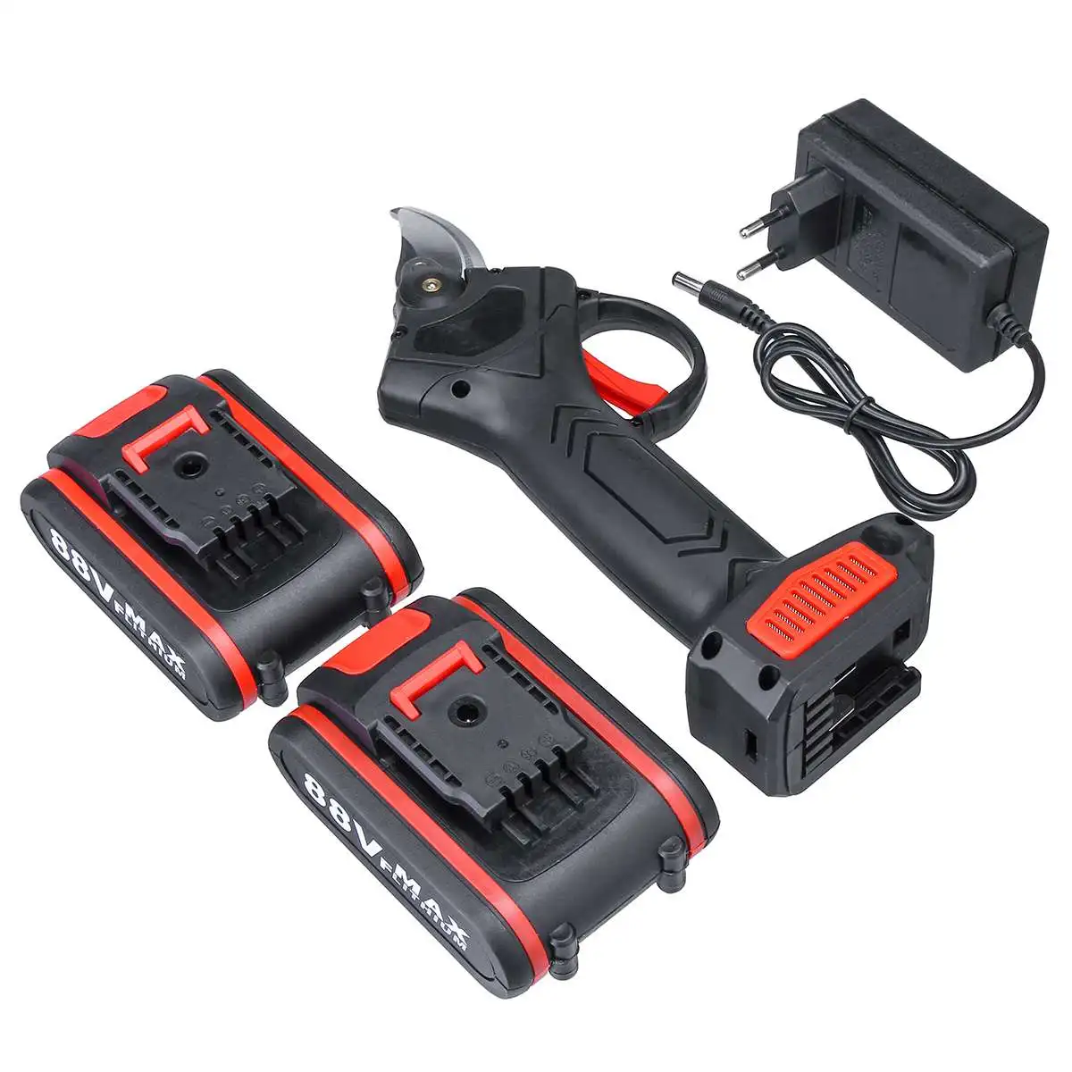 Imagem -06 - Violeworks-cordless Elétrica Pruner Tesouras de Poda Ramo Pruner Ramo Pruner Árvore Frutíferas Bonsai Pruner Bateria Recarregável 30 Milímetros