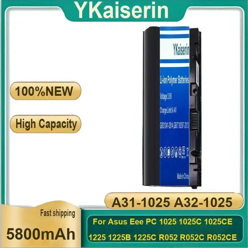 

Безопасный и надежный A31-1025 A32-1025 5800 мАч для Asus Eee PC 1025 1025C 1025CE 1225 1225B 1225C R052 R052C R052CE аккумулятор для ноутбука