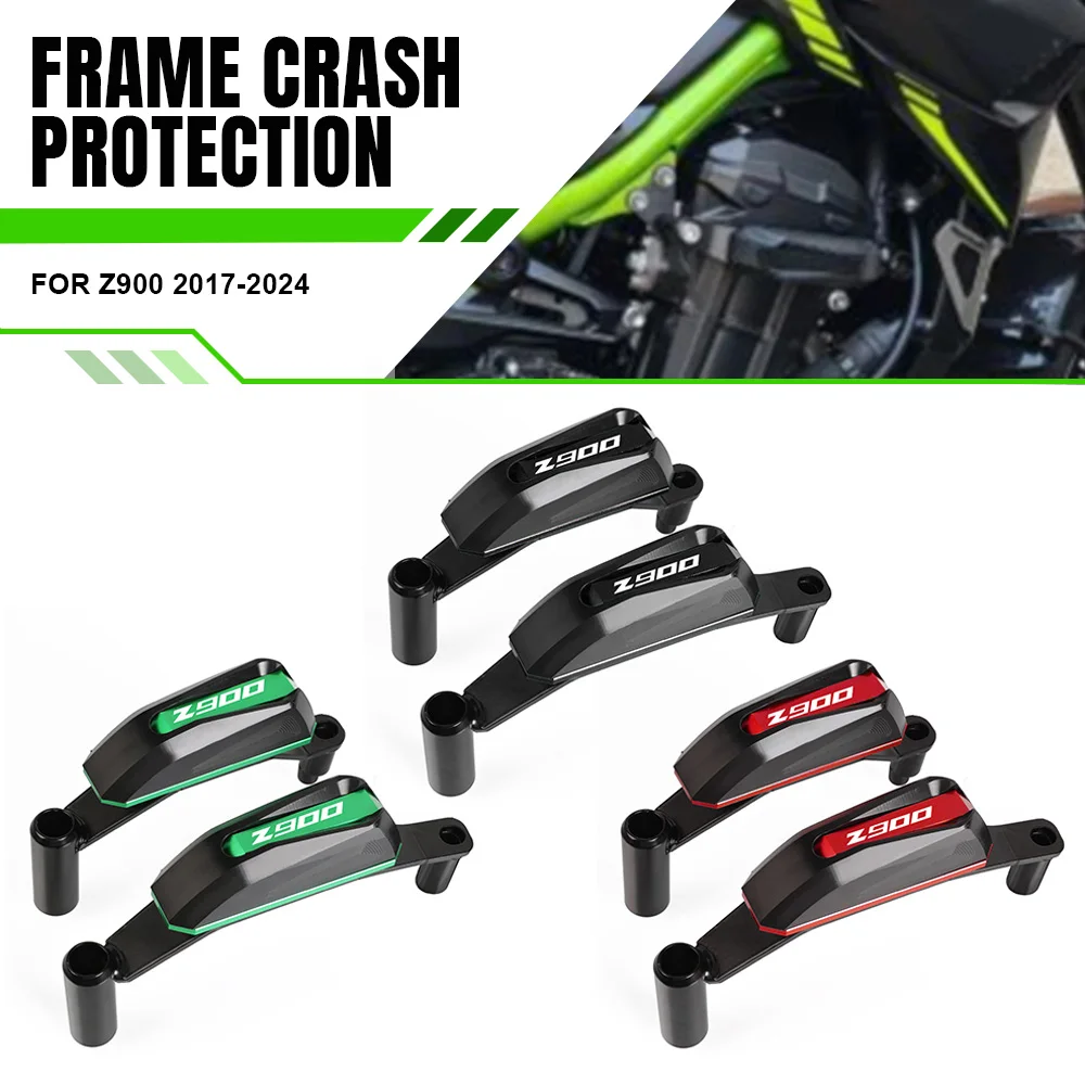 

Motorcycle Engine Cover Crash Pads Frame Crash Pads Engine Case Sliders Protector For Kawasaki Z900 Z 900 2017-2022 2023 2024