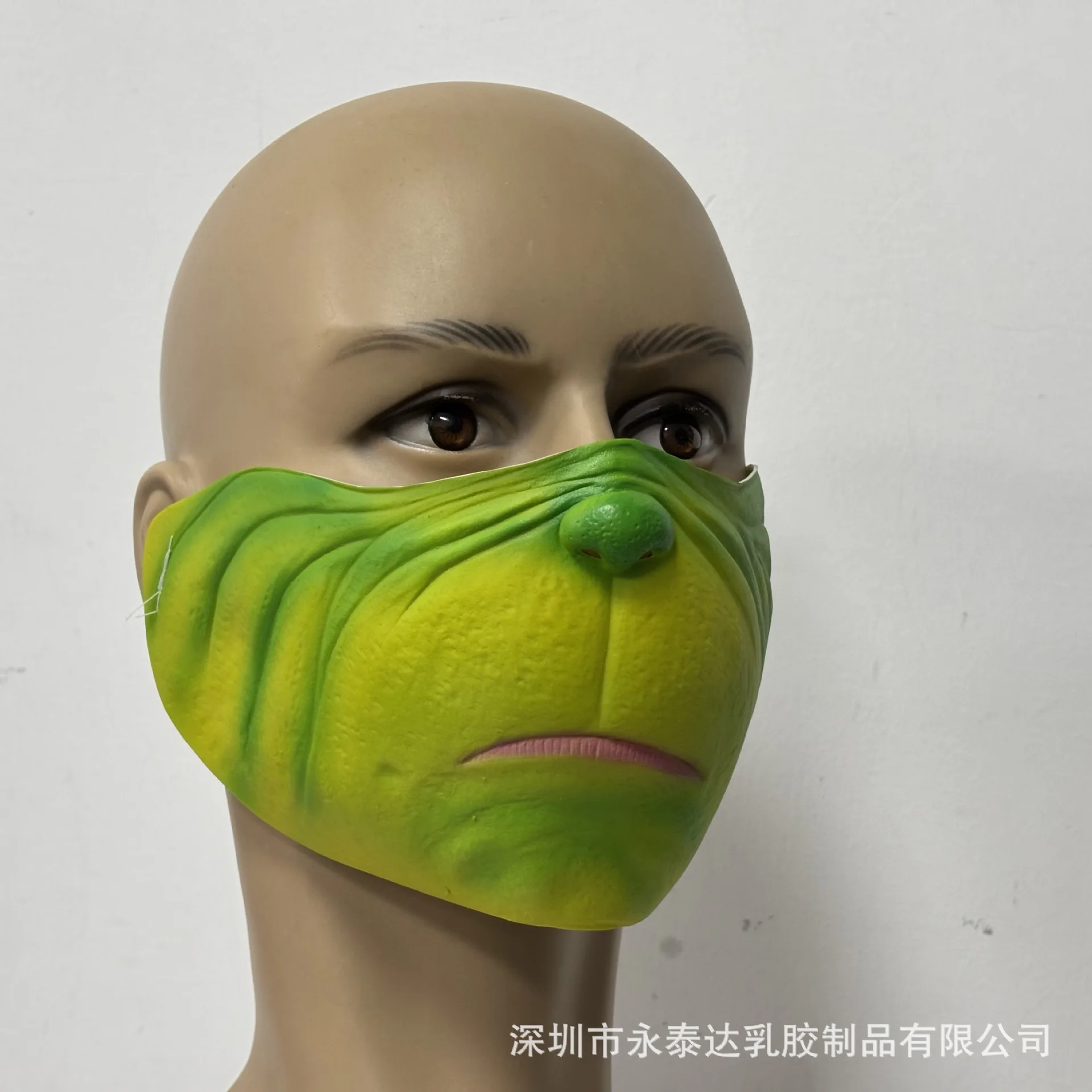 

Аксессуары для косплея аниме, маски Grinchs, латексные полулицевые костюмы на Рождество и Хэллоуин, забавный реквизит для карнавальной вечеринки