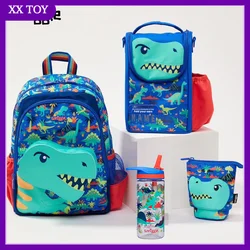 Anime Genuine Australian smigle Cartoon Dinosaur Schoolbag astuccio retrattile studente zaino portafoglio Crossbody pasto Bag