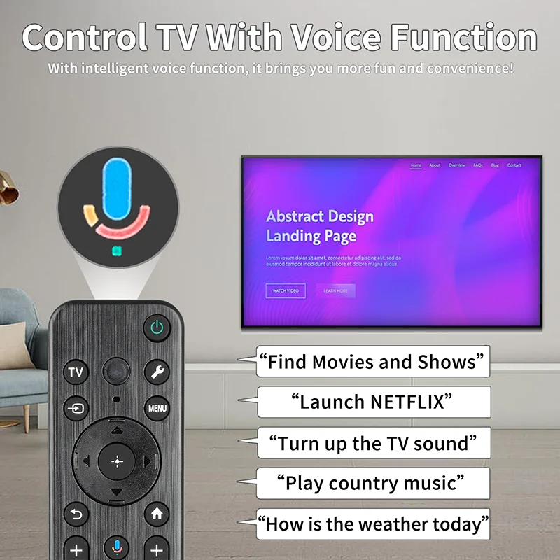 RMF-TX920U For Sony Voice Remote Control Replacement With NETFLIX PrimeVideo Buttons Compatible with Sony TV K-65XR80 K-65XR90 K