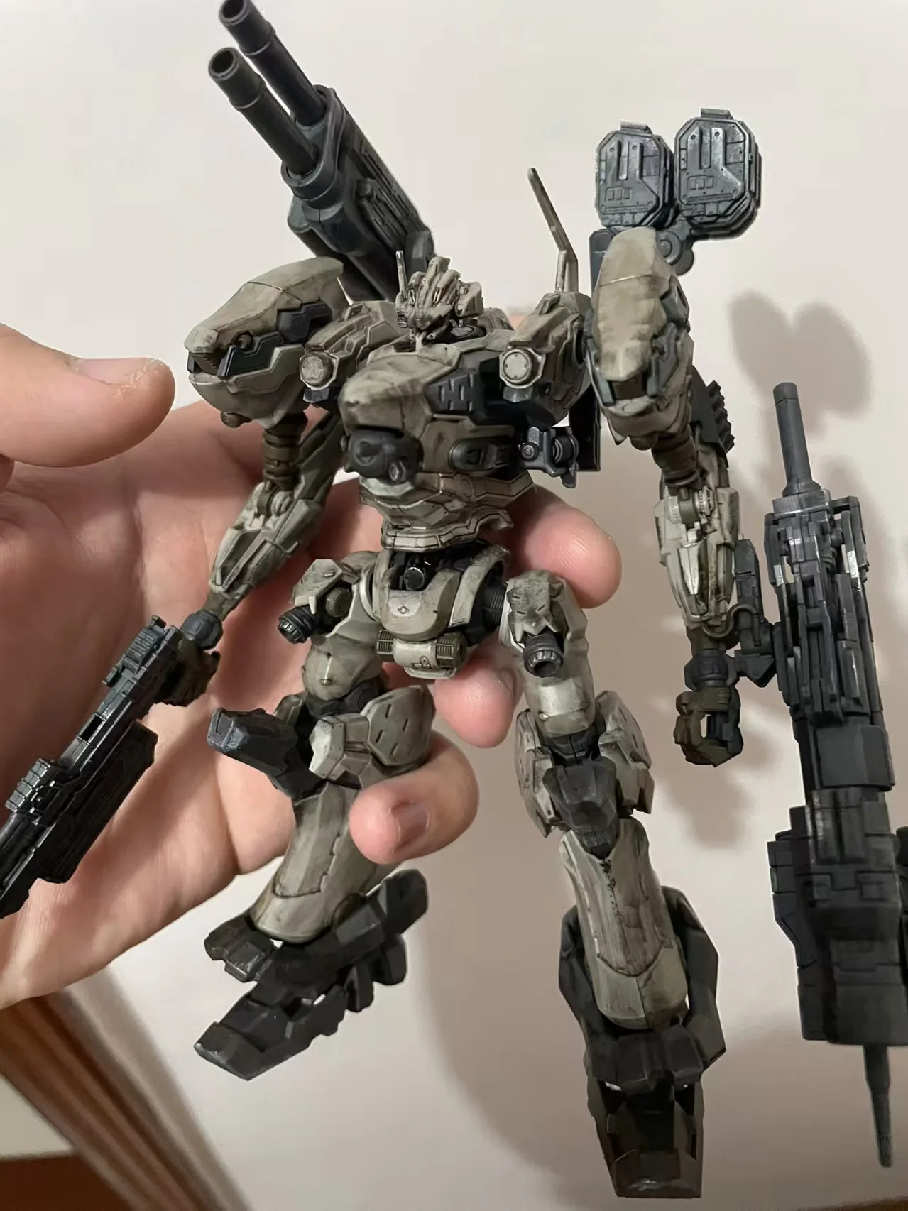 

Bandai в наличии, оригинальные 30 мм ARMORED CORE VI FIRES OF RUBICON RaD CC-2000 ORBITER NIGHTFALL/Raven, аниме-фигурки, игрушки для детей