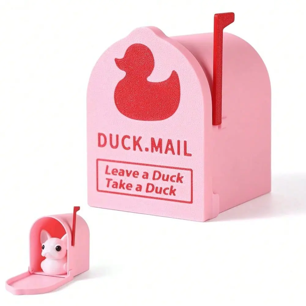 ShippingPrinted Cruising Duck Mailbox For Cruise Ducks, Magnetic Wall Mounted Mini Mailbox For Cruise Ship Door Decorations, Gi