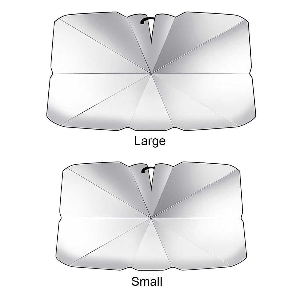 زجاج سيارة الشمس الظل طوي يبقي السيارة بارد سيارة الشمس الظل غطاء الزجاج الأمامي الأشعة فوق البنفسجية راي عاكس العزل الحراري الشمس الظل #2