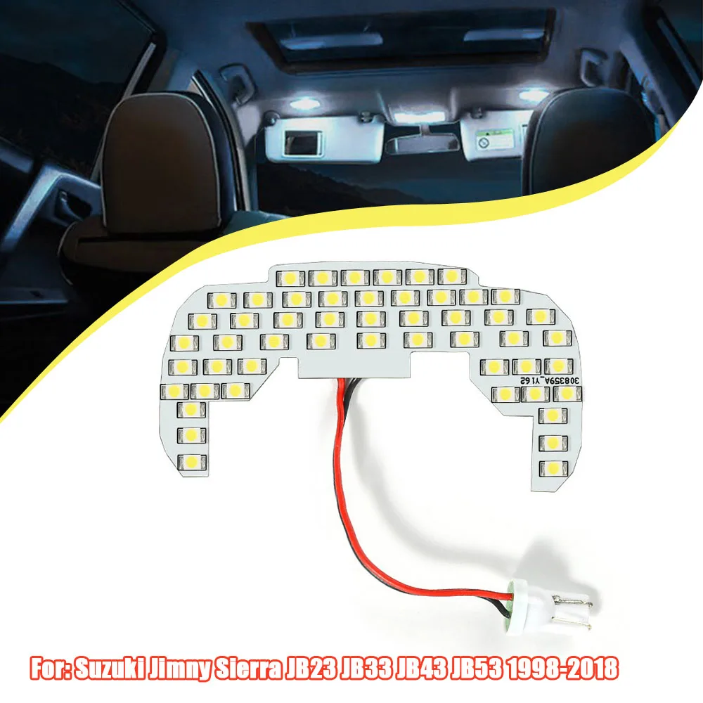 

1Pc Car Dome Map Roof Lights LED Car Roof Reading Lamp Bulb Accessories for Suzuki Jimny Sierra JB23 JB33 JB43 JB53 1998-2018