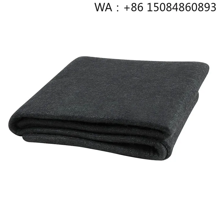 

Pre-Oxidized Flame Retardant Punch Nonwoven Felt, High Temp Insulation Pad for Car Shoe Lining Safety Protective Fireproo
