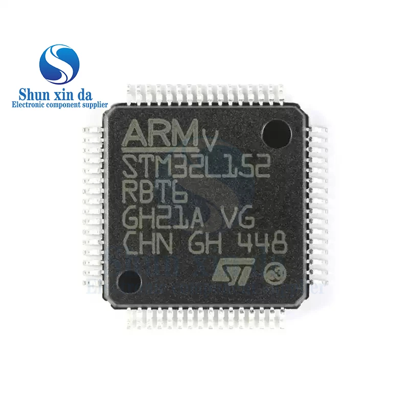 STM32L152 STM32L152RBT6 LQFP-64 STM32L152VBT6 STM32L152V8T6 LQFP-100 SMD IC Microcontroller ARM MCU
