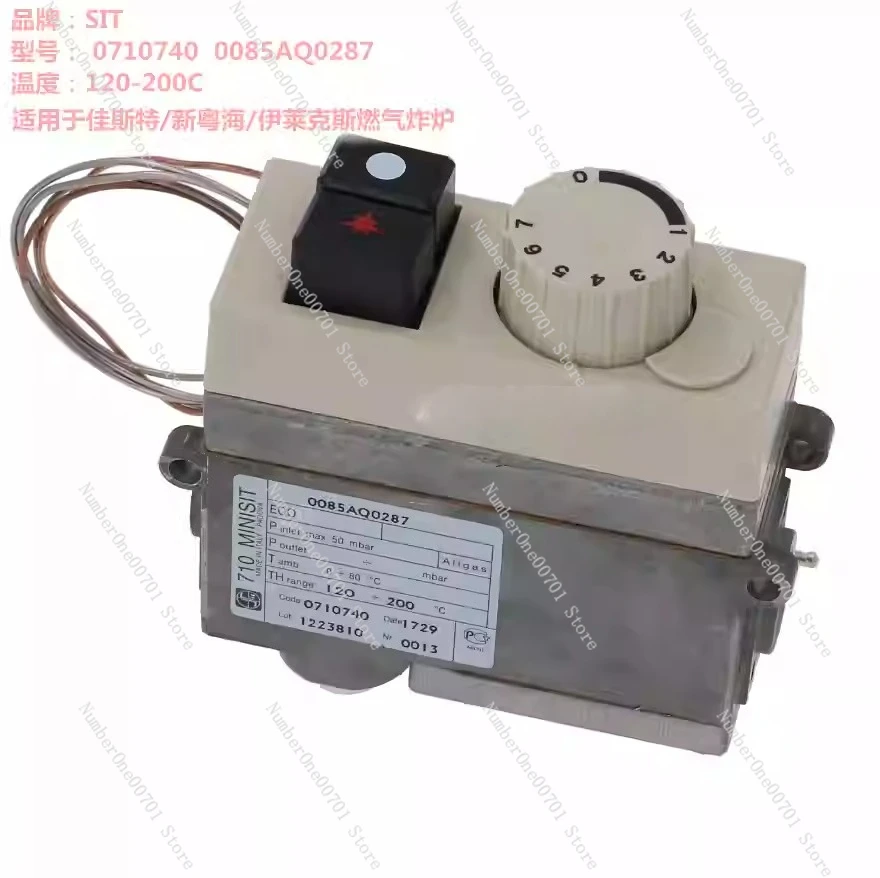120-200 Degree Thermostatic Control Valve for Gas Fryer, Temperature Regulator Valve