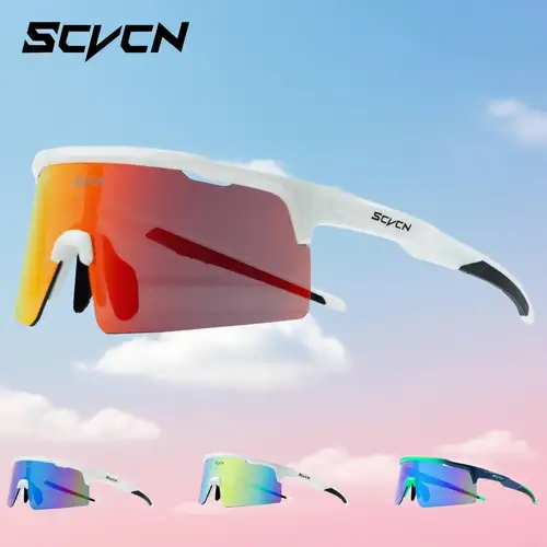 SCVCN, gafas de sol de ciclismo para hombres, gafas fotocromáticas para bicicleta, gafas de ciclismo MTB UV400, gafas de senderismo para mujeres, gafas deportivas para correr
