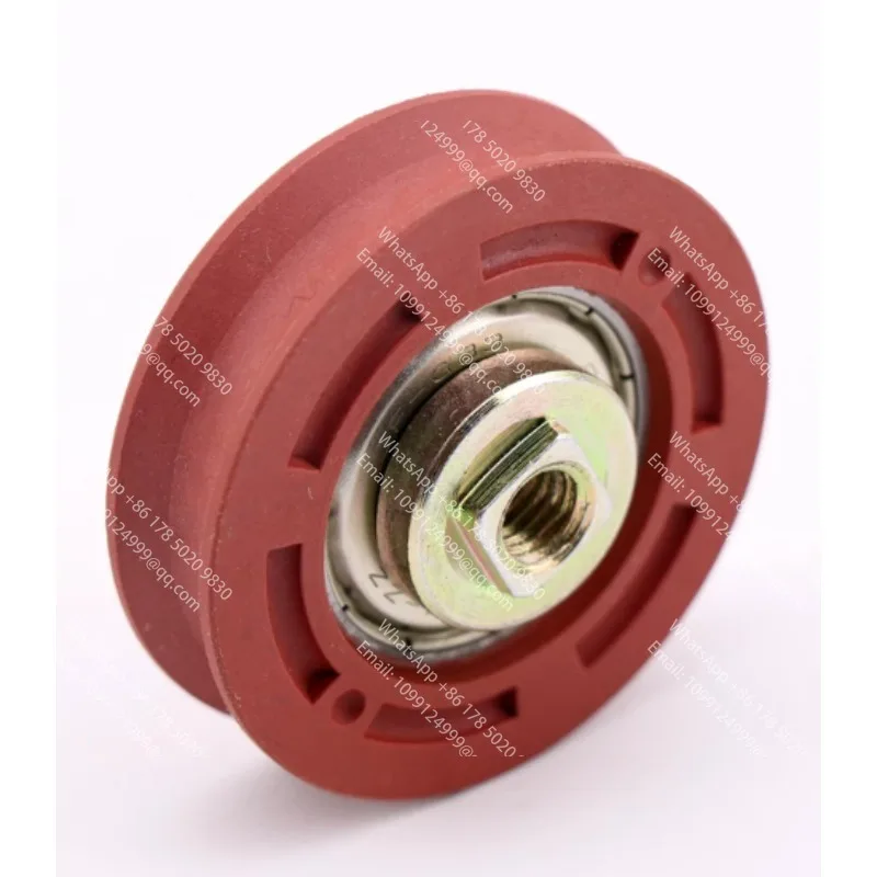 20pcs-km89628g02-50-14-6201-elevator-door-hanger-pulley-anti-tip-roller-od50mm-w14mm-bearing-6201-elevator-spare-parts