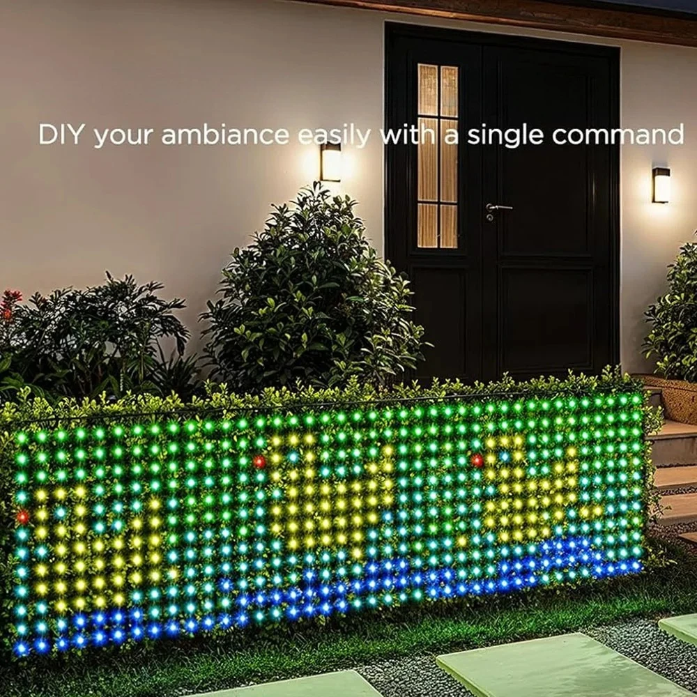 أضواء شبكية ذكية للخارج 256/15 - مراجعة Smart Garden Netting وسعره