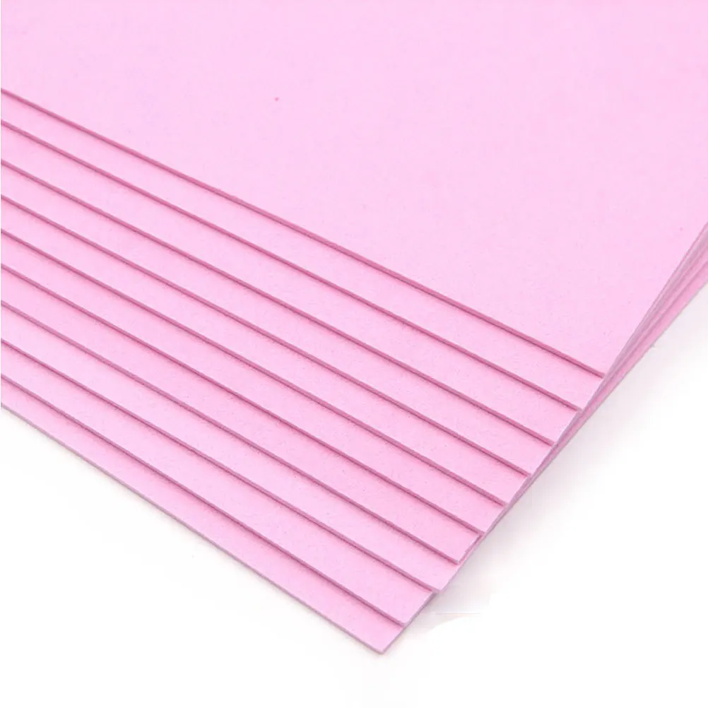 

80pcs Foam Paper Sheets Bright Colored Eva Craft Sponge For Diy Scrapbooking Kids Art Colorful Paper Handmade Decoration Storage