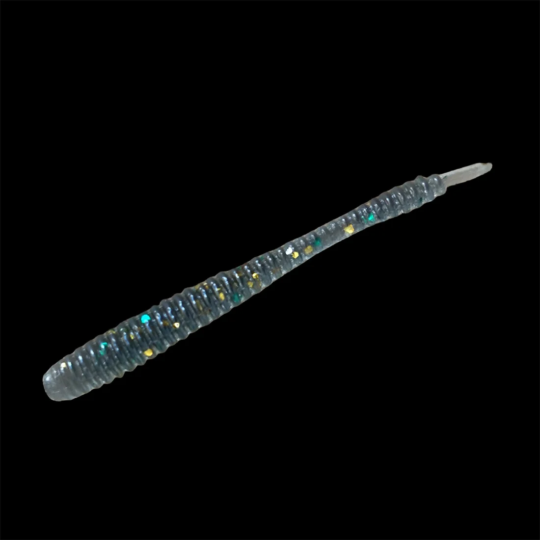 50pcs Fishing Soft Worm Lures Pin Tail Ice Fishing Bait Soft Polaris Floating Lure Pesca Cheap Silicone Fishing Tackle