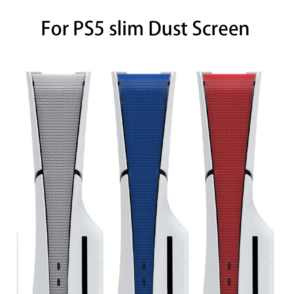 

Console Side Dust Proof Filter Cover Dust Net And Cooling Vents Dirty Prevent Mesh For PS5 Slim Easy To Install Practical