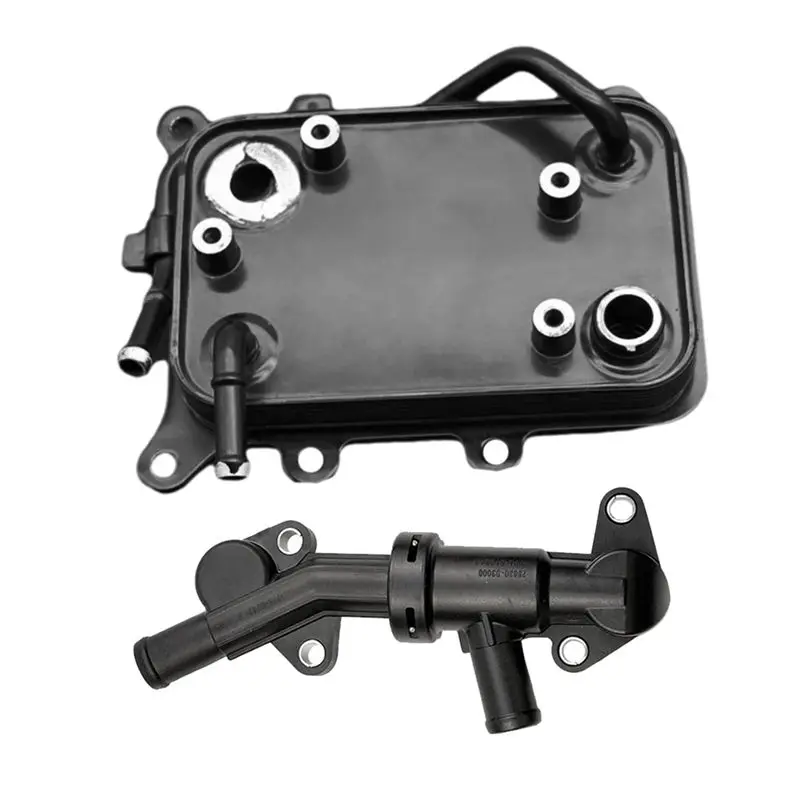 

Durable-Car Transmission Oil Cooler Warmer&Thermostat Valve 25620-D3000 25630-D3000 For Tucson Kia Sorento Cadenza 16-19