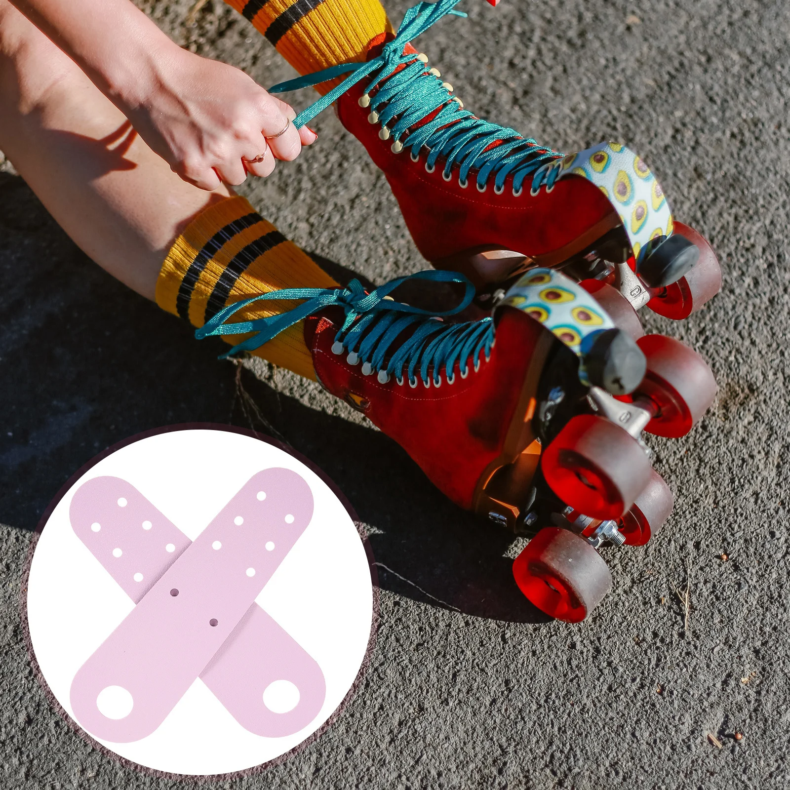 

1 Pair Toe Caps For Roller Skates Skate Protectors Durable Protective Covers Easy Clean Sports Accessory Team Sports