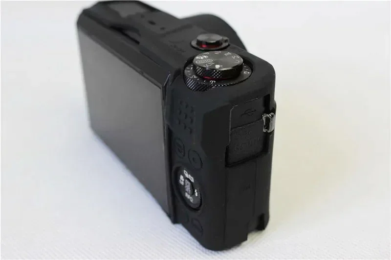 CozyShot Custodia protettiva in silicone morbido per fotocamera per Canon G7X II/G7X III/G7X Mark II/G7X Mark III/G7X2/G7X3