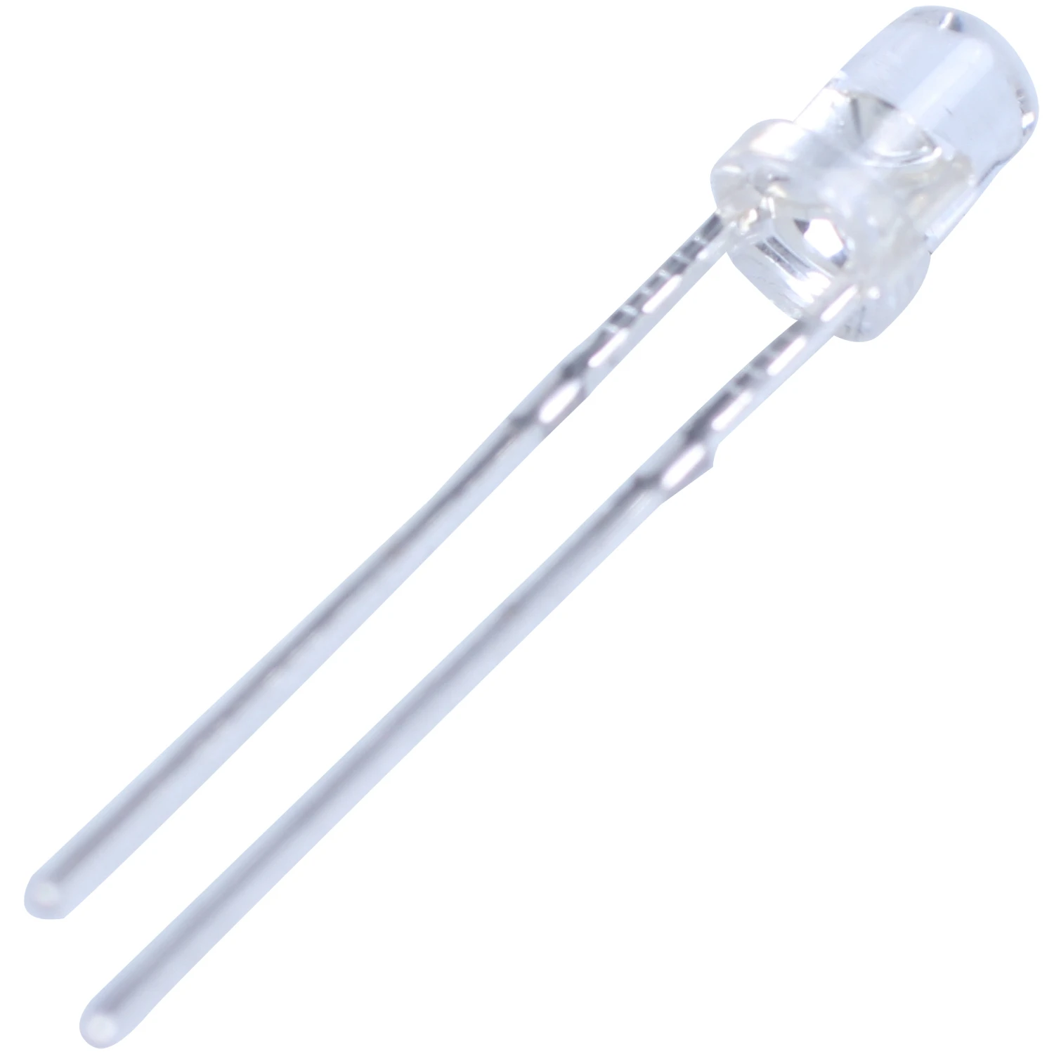 SCLS 40개 3mm 백색 LED 램프 발광 다이오드 DC 2.5V-3V