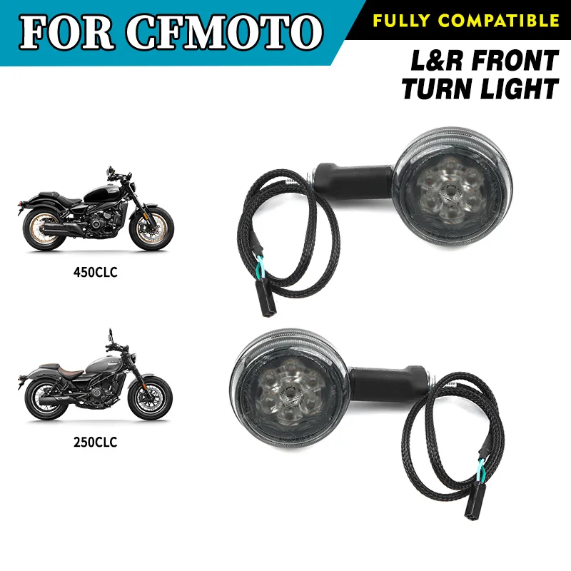 

FOR CFMOTO 450CLC 250CLC L&R Front Turn Light CF250-12 CF400-10 CLC450 Turn Lamp Motorcycle Original Parts