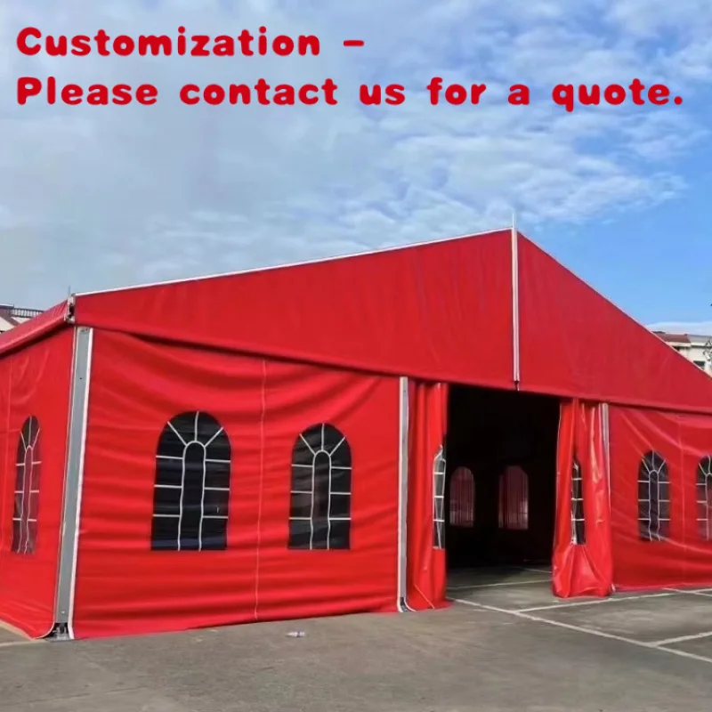 

custom.Customizable Large Party Wedding Marquee Trade Show Tent Transparent Frame Big Canvas Outdoor Events Custom Size Trad